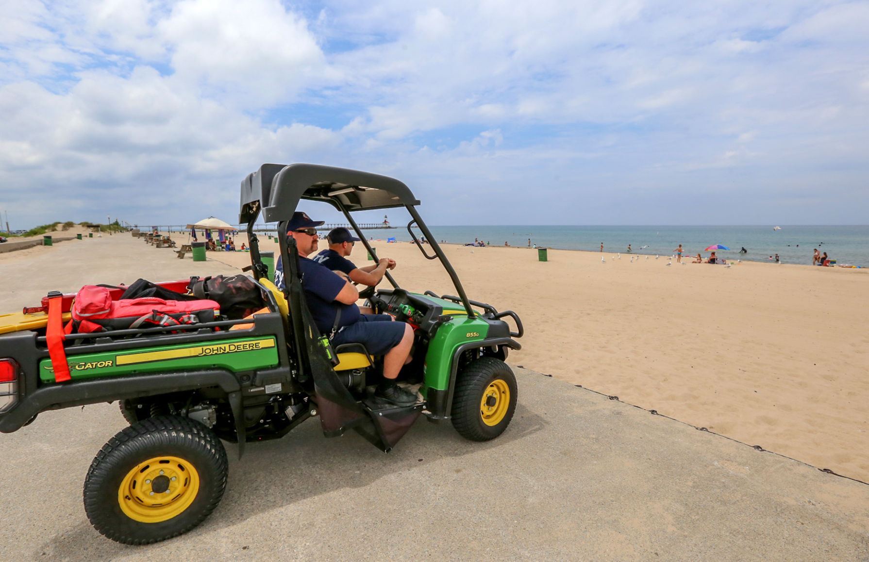 Guarded and Unguarded Beaches, NWI